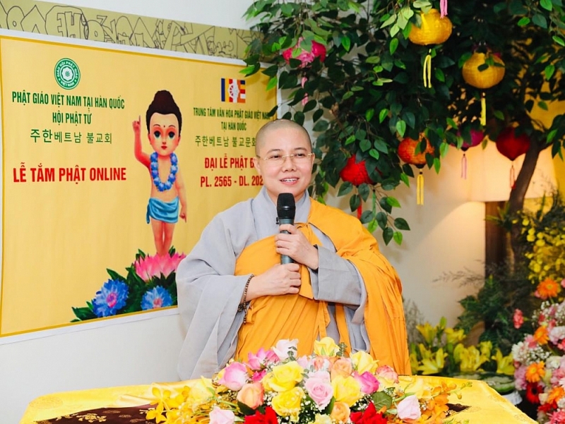 Phật giáo Việt Nam tại Hàn Quốc mừng Đại lễ Phật đản 2021