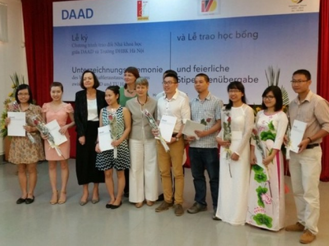 44 sinh viên và nhà khoa học Việt Nam nhận học bổng Đức