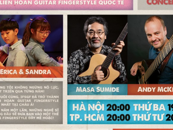 Liên hoan guitar fingerstyle quốc tế tại Việt Nam