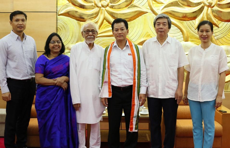 Đoàn Ủy ban Đoàn kết Ấn – Việt bang Tây Bengal sang thăm Việt Nam