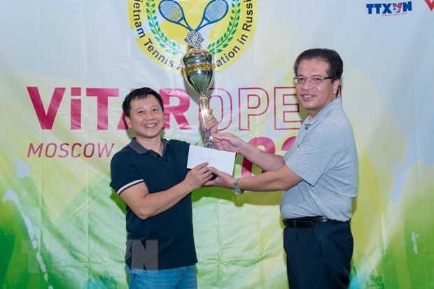 Người Việt tại Nga tổ chức giải quần vợt ViTAR Open Hè 2021