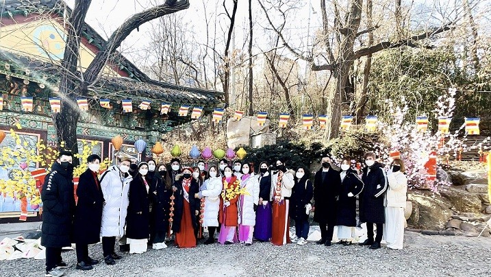 Cộng đồng Phật tử thúc đẩy đoàn kết, giao lưu văn hoá Việt Nam-Hàn Quốc
