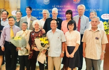 Tôn vinh những đóng góp tích cực cho Việt Nam của các nhà hoạt động hòa bình Mỹ