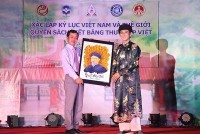 Quyển sách thư pháp về danh nhân Nguyễn Đình Chiểu nhận kỷ lục Việt Nam và kỷ lục thế giới
