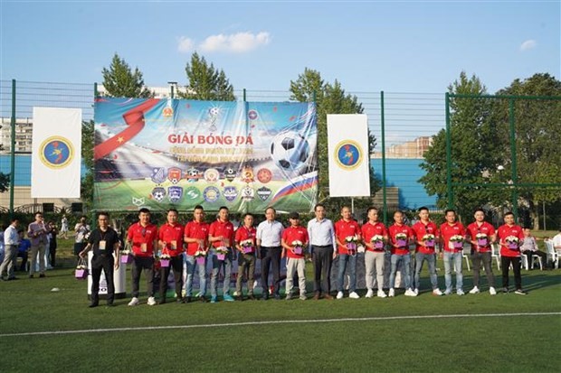 Ngày hội bóng đá của cộng đồng người Việt tại Nga