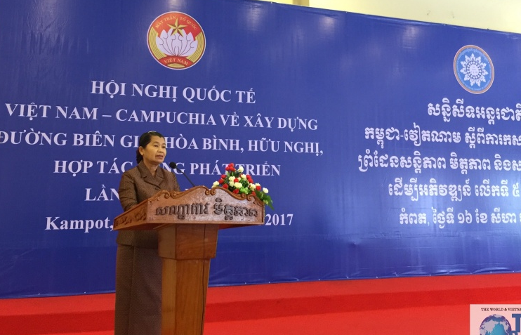 Vì hòa bình, hữu nghị, hợp tác cùng phát triển Việt Nam - Campuchia