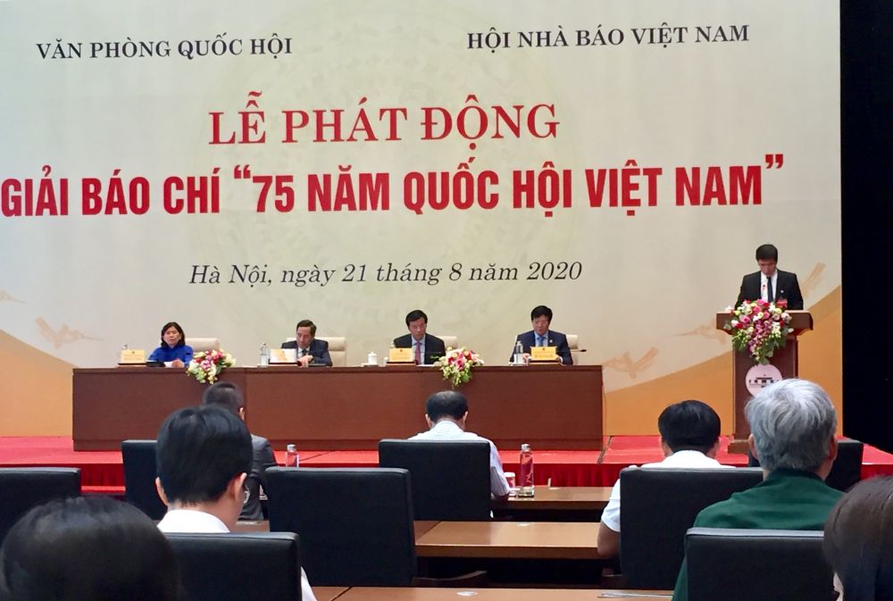 Phát động Giải báo chí ‘75 năm Quốc hội Việt Nam’