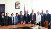Đại sứ Việt Nam tại Nga Đặng Minh Khôi làm việc tại tỉnh Krasnodar