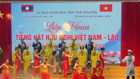 Thái Nguyên tổ chức thành công Liên hoan tiếng hát hữu nghị Việt Nam-Lào lần thứ IV