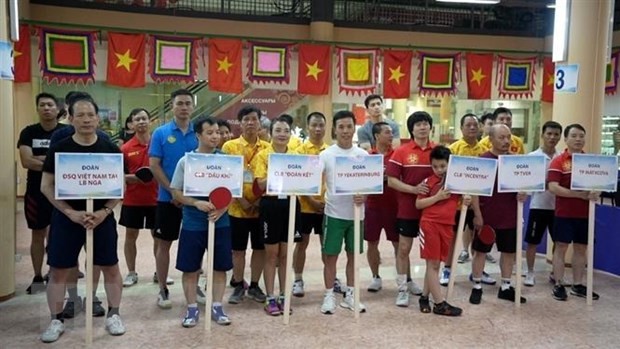Người Việt tại Nga tổ chức giải đấu bóng bàn mừng Quốc khánh 2/9