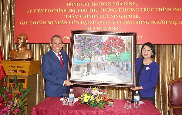 pho thu tuong truong hoa binh danh gia cao cong dong nguoi viet tai singapore