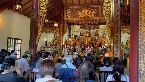 Lễ Vu Lan báo hiếu của cộng đồng người Việt tại Trúc Lâm Thiền viện Paris, Pháp