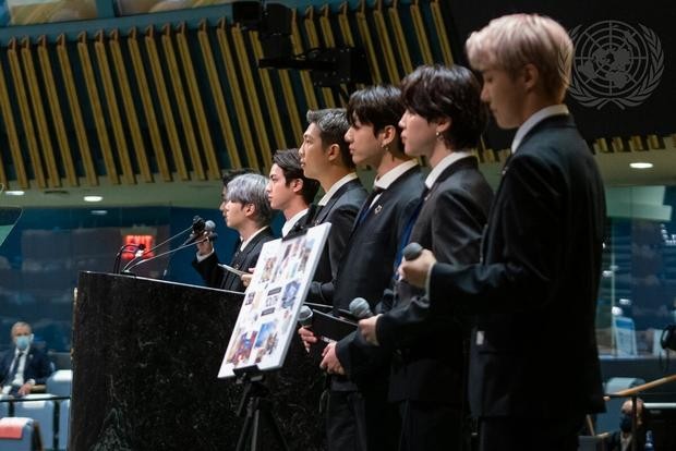 BTS với sức hấp dẫn của ‘khách quen’ tại Liên hợp quốc
