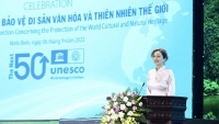Lễ kỷ niệm 50 năm Công ước UNESCO 1972 tại Ninh Bình: Di sản thế giới vì tự cường và phát triển bền vững
