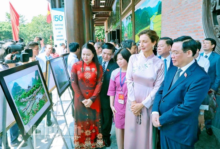 Lễ kỷ niệm 50 năm Công ước UNESCO 1972 tại Ninh Bình: Di sản thế giới vì tự cường và phát triển bền vững