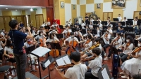 Dàn nhạc Giao hưởng trẻ Việt Nam khởi động chuỗi hòa nhạc cộng đồng