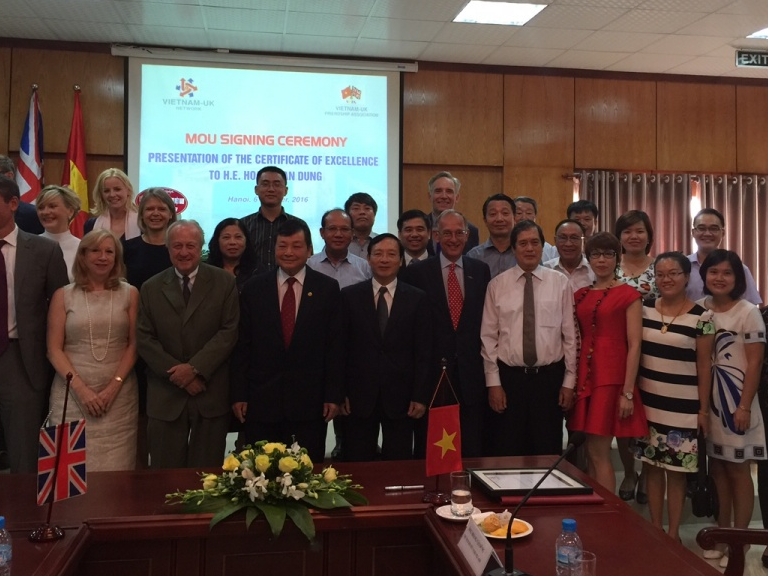 Mạng lưới Việt – Anh tăng cường hợp tác với Việt Nam