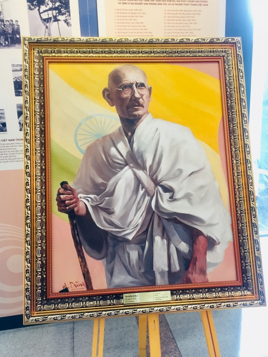 ky niem 150 nam ngay sinh cua mahatma gandhi tai ha noi