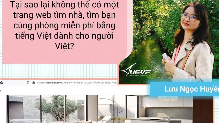 Cô gái tạo cổng thông tin tìm nhà đầu tiên dành cho người Việt tại Pháp