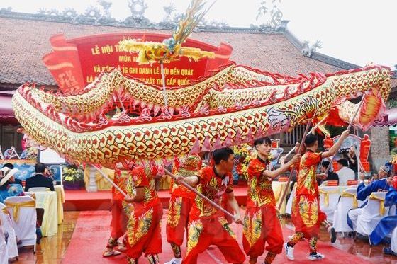 Lễ hội Đền Quát được công nhận là di sản văn hóa phi vật thể quốc gia