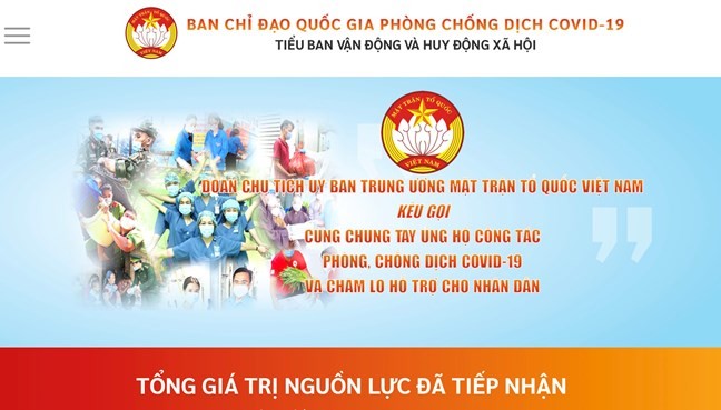 Phát động tiếp tục đợt vận động 'Toàn dân đoàn kết, ra sức phòng, chống dịch Covid-19'