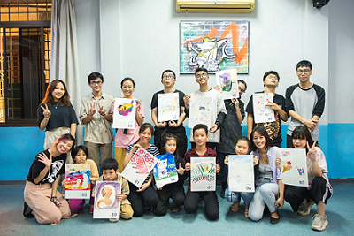 Phát động dự án 'Vẽ con hổ - chiến dịch gây quỹ vì trẻ em'