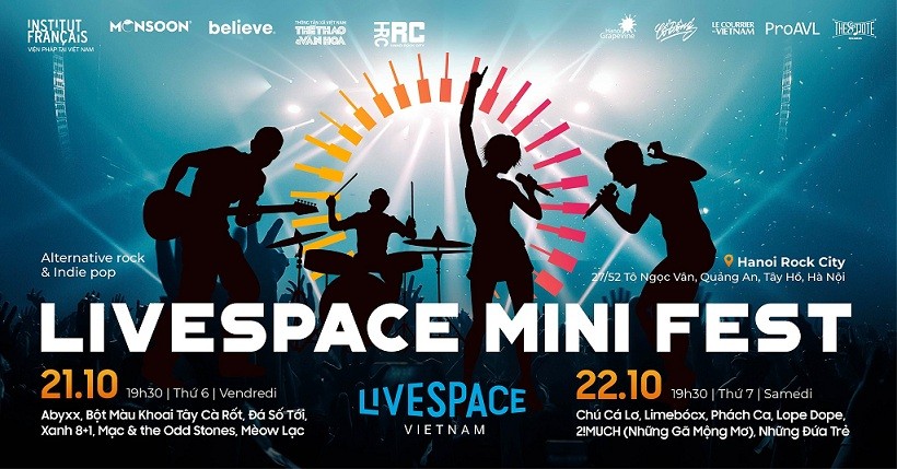 LiveSpace Vietnam 2022: Bước vào chặng đường cuối tìm ra ban nhạc chiến thắng