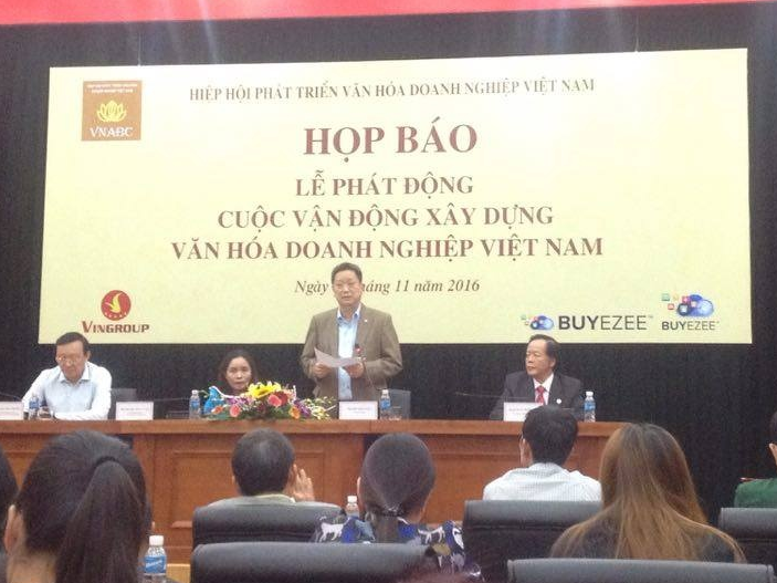 Vận động xây dựng Văn hóa doanh nghiệp Việt Nam