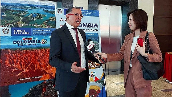 Đại sứ Colombia quảng bá du lịch tại VITM Hà Nội 2020