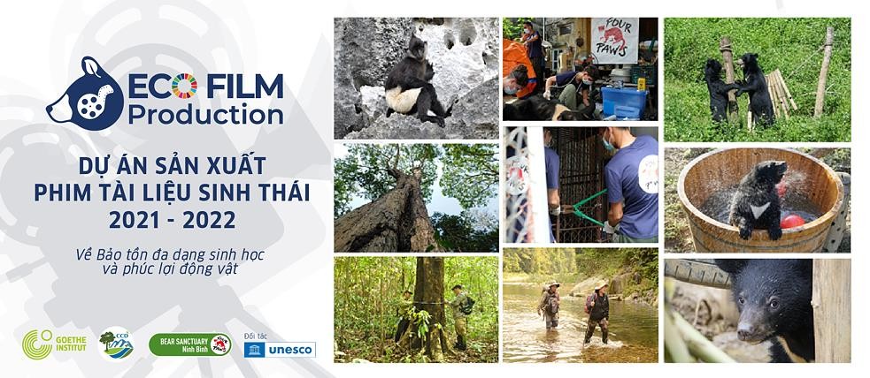 A poster of the ECO FILM Production 2021-2022 project. (Source: vnmedia.vn)