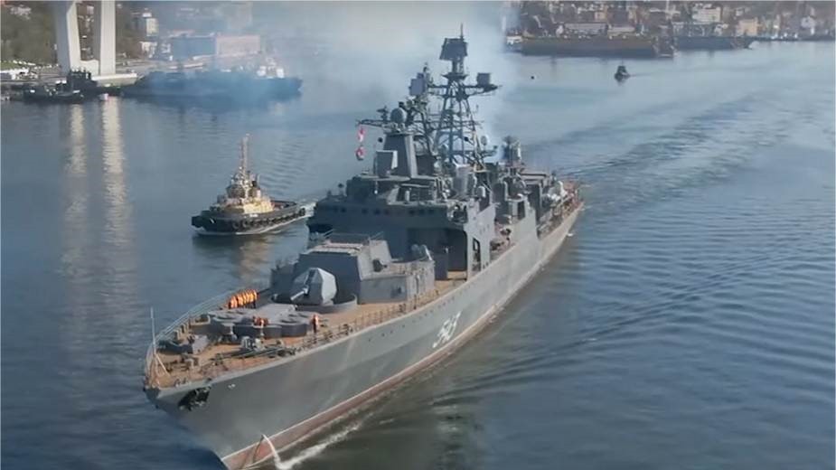 Tàu chiến Nga-Trung tham gia chiến dịch tuần tra chung trên Thái Bình Dương
