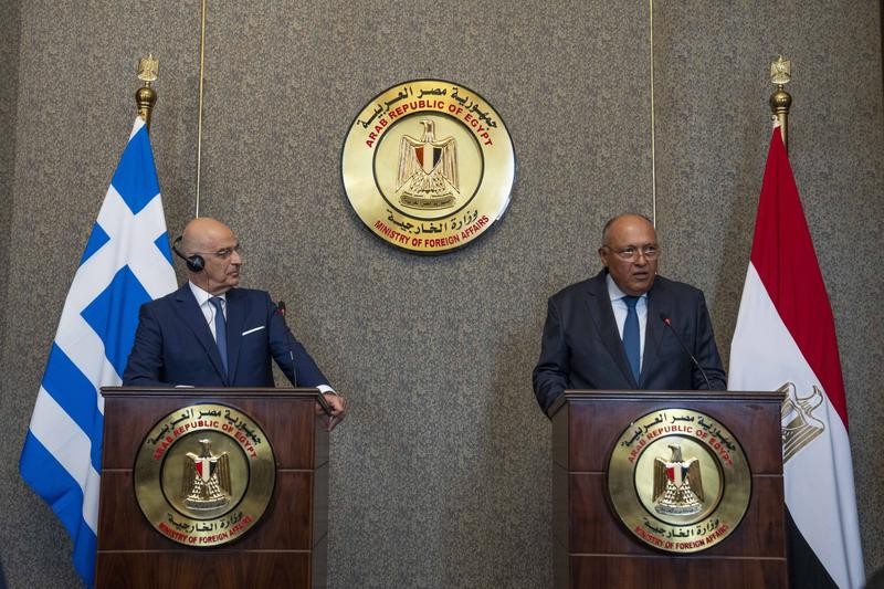 Ngoại trưởng Ai Cập và Hy Lạp thảo luận về quan hệ song phương và hồ sơ Libya