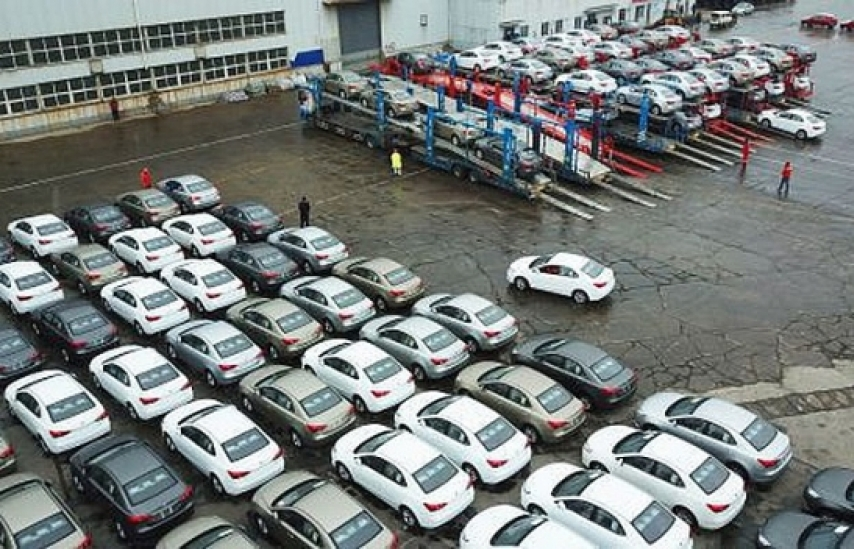 Doanh số bán ô tô tại thị trường Trung Quốc giảm mạnh trong tháng 1/2019