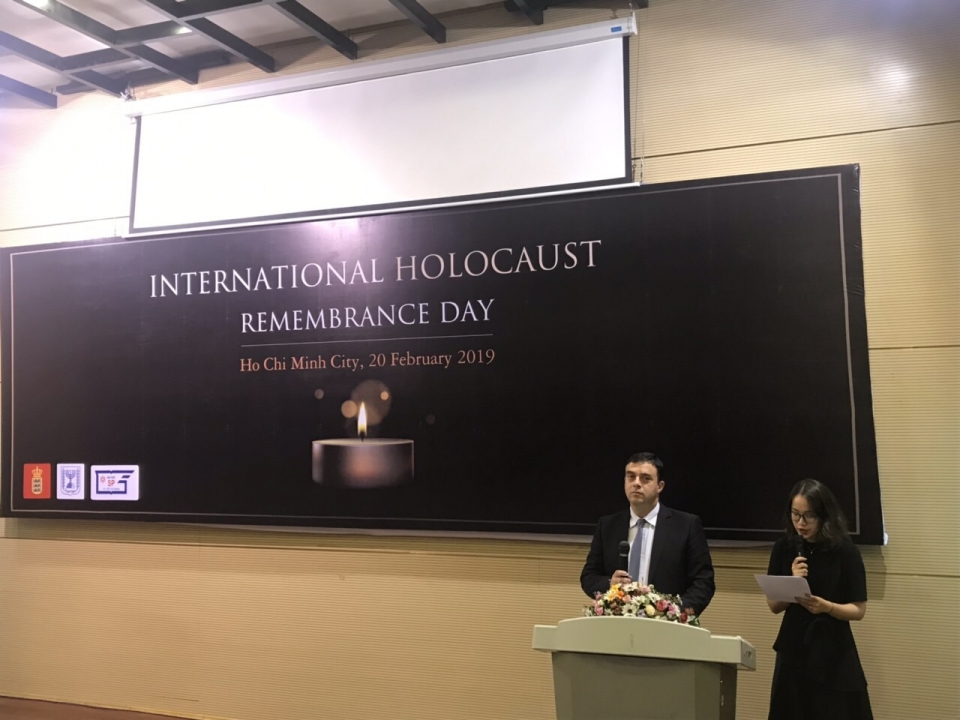 dai su quan israel chieu phim tuong niem nan nhan holocaust 2019