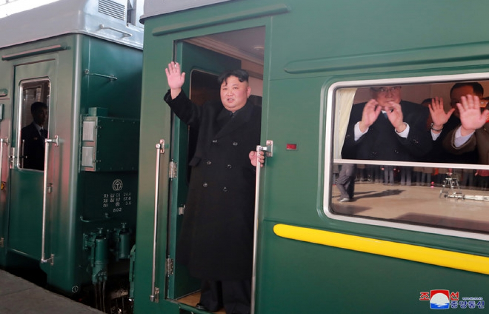 Triều Tiên xác nhận Chủ tịch Kim Jong-un đến Việt Nam bằng tàu hỏa