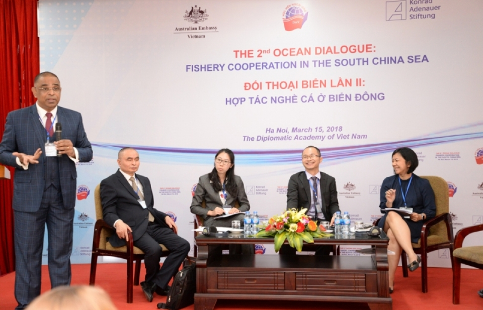 Chia sẻ sáng kiến thúc đẩy hợp tác nghề cá tại Biển Đông