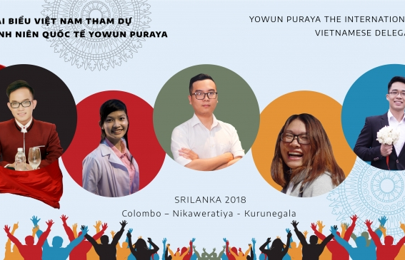 5 đại biểu Việt Nam tham dự Liên hoan thanh niên quốc tế tại Sri Lanka