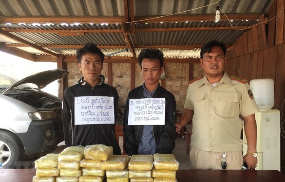 quang tri border guards bust trans national drug trafficking ring