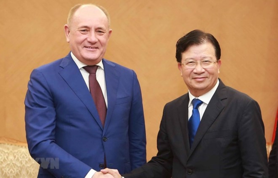 deputy pm hails gazproms investment expansion plans in vietnam