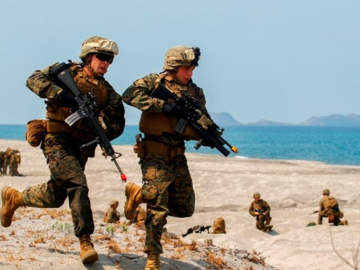 Mỹ - Philippines tập trận chung gần Biển Đông