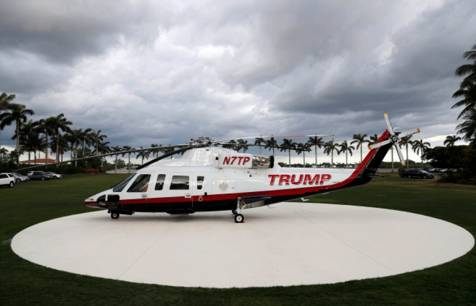 Ông Trump tiếp tục sử dụng trực thăng cá nhân?