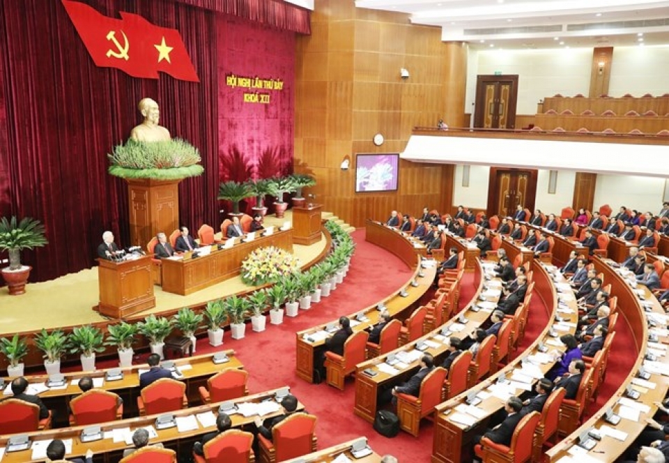Party Central Committee’s 7th session concludes party central committees 7th session concludes