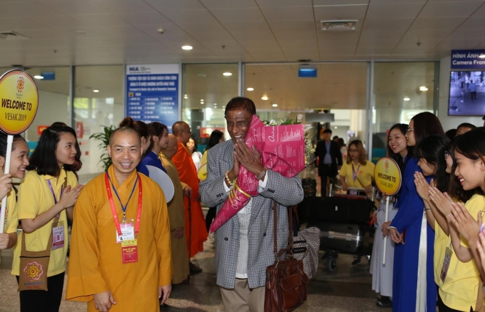 Đoàn đại biểu quốc tế đã đến Việt Nam dự Đại lễ Phật đản Vesak 2019