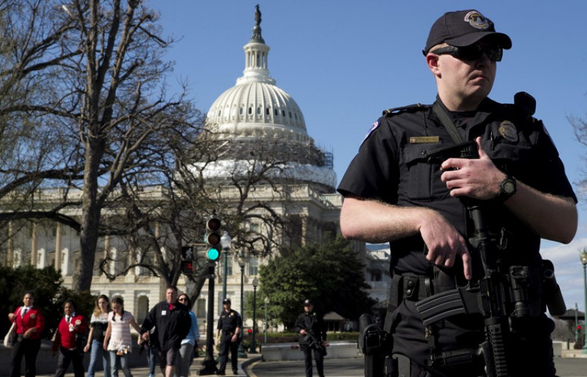 Mỹ: Nổ súng gần Đồi Capitol, 4 người bị thương