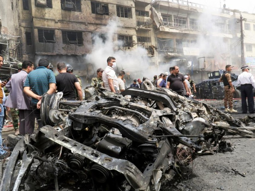 Iraq: Đánh bom ở Baghdad làm hơn 90 người thương vong