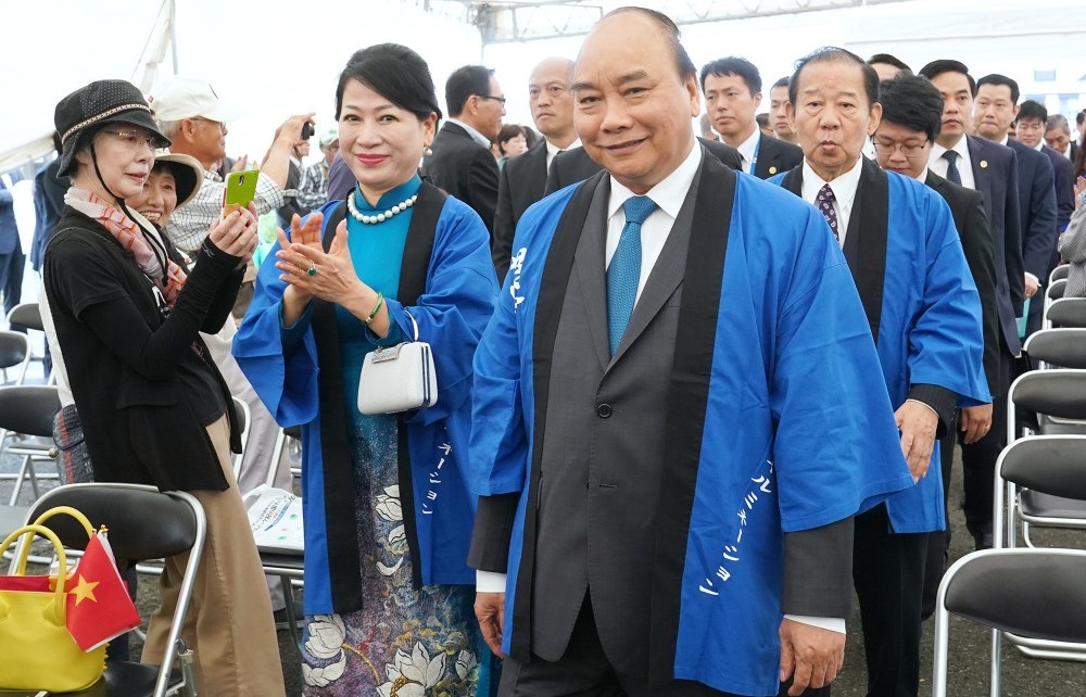 Thủ tướng Nguyễn Xuân Phúc: Việt – Nhật ‘tình thân sâu sắc thắm màu, không phai’