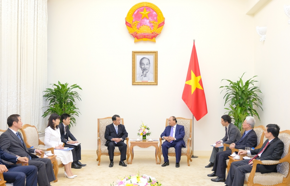 PM meets head of Japan-Mekong Parliamentary Friendship Association