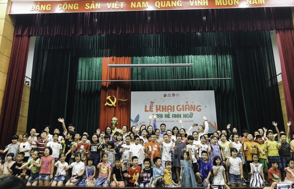 Học viện Ngoại giao tổ chức Trại hè Anh ngữ cho trẻ em Hà Nội