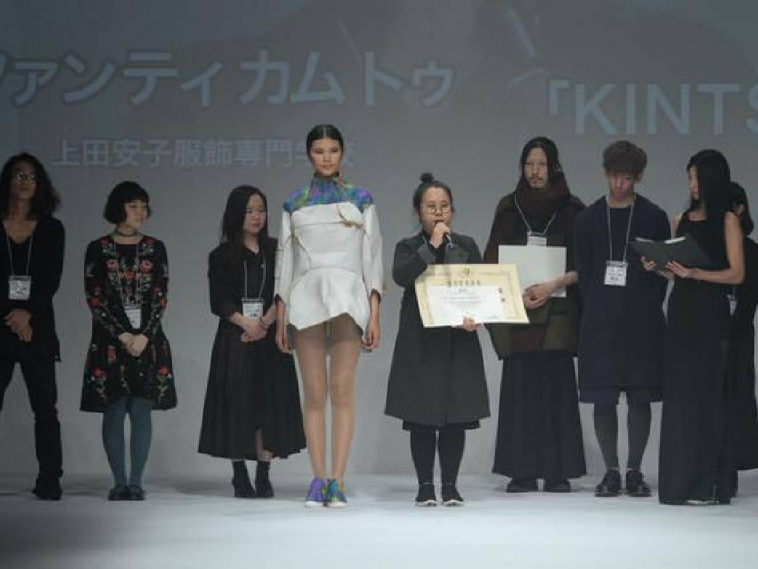 Cô gái Việt chiến thắng cuộc thi thiết kế thời trang lớn nhất Nhật Bản