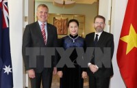 leaders send congratulatory messages to australia on 45 year ties